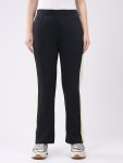 Women Navy Blue Printed Regular Fit Winter Lower